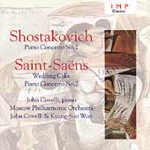 Shostakovich: Piano Concerto no 2;  Saint-Saens / Covelli