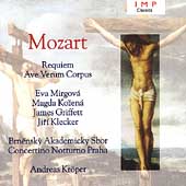 Mozart: Requiem, Ave verum corpus / Kroeper, Mirgova, et al