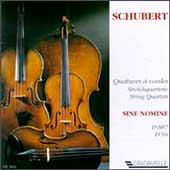 Schubert: Quatuors a cordes Vol 2 / Quatuor Sine Nomine