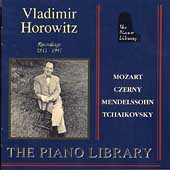 The Piano Library - Vladimir Horowitz - Mozart, Czerny, etc