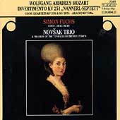 Mozart: Divertimento K 251, etc / Simon Fuchs, Novsak Trio
