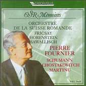 OSR Memories - Schumann, Chostakovitch, Martinu / Fournier