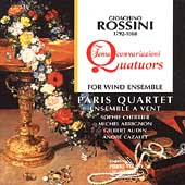 Rossini: Tema con variazioni, Quatuors / Paris Quartet