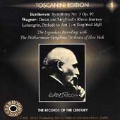 Toscanini Edition Vol 1 - Beethoven: Symphony no 7;  Wagner