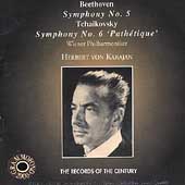 Beethoven, Tchaikovsky: Symphonies / Karajan, Vienna PO