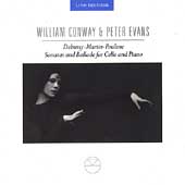 Debussy, Poulenc: Sonatas;  Martin: Ballade / Conway, Evans
