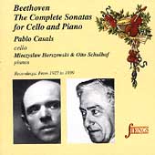 Strings - Beethoven: Sonatas for Cello and Piano / Casals