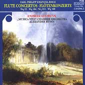 C.P.E. Bach: Flute Concertos Vol 2 / Adorjan, Rudin