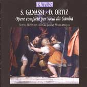 Ganassi, Ortiz: Opere complete per Viola da Gamba / Hoffmann