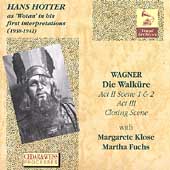 Vocal Archives - Hans Hotter sings Wagner: Die Walkuere