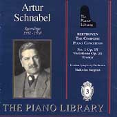 The Piano Library -Artur Schnabel -Beethoven: Concerto no 1