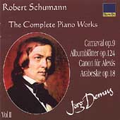 Schumann: Complete Piano Works Vol 2 / Joerg Demus