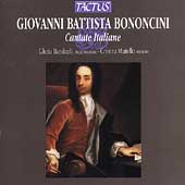 Bononcini: Cantate Italiane / Banditelli, Miatello, et al