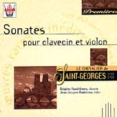 Saint-Georges: Violin Sonatas / Kantorow, Haudebourg