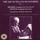 The Art of Willem Mengelberg Vol 1 - Brahms, Franck