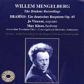 Willem Mengelberg - The Brahms Recordings - German Requiem