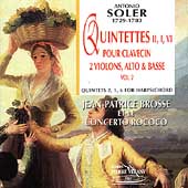Soler: Quintettes no 1, 2 & 6 / Brosse, Concerto Rococo