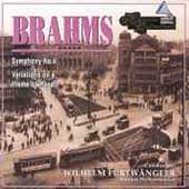 Brahms: Symphony no 4, etc / Furtwaengler, Berlin PO