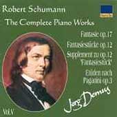 Schumann: Complete Piano Works Vol 5 / Joerg Demus