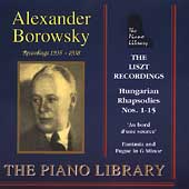 The Piano Library - Alexander Borowsky -The Liszt Recordings
