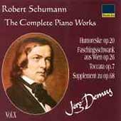 Schumann: Complete Piano Music Vol 10 / Joerg Demus