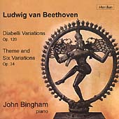 Beethoven: Diabelli Variations, 6 Variations Op 34 / Bingham