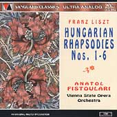 Liszt: Hungarian Rhapsodies no 1-6 / Fistoulari, Vienna