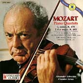 Mozart: Piano Quartets / Serkin, Schneider, Tree, Soyer