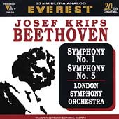 Beethoven: Symphonies no 1 & 5 / Josef Krips, London SO