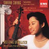 Paganini: Violin Concerto no 1;  Saint-Saens / Sarah Chang