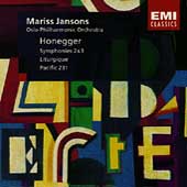 Honegger: Symphonies 2 & 3, Pacific 231 / Jansons, Oslo