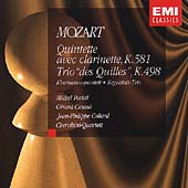 Mozart: Clarinet Quintet / Portal, Causse, Collard