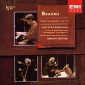 Brahms: Piano Concerto no 1, etc / Andsnes, Rattle, CBSO