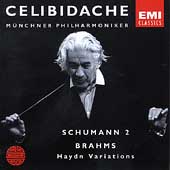 Schumann: Symphony no 2;  Brahms / Celibidache, M]chner PO