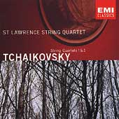 Tchaikovsky: String Quartets no 1 & 3 / St. Lawrence Quartet