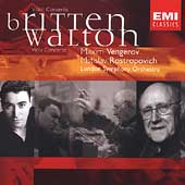 Britten: Violin Concerto;  Walton / Vengerov, Rostropovich [CCCD]
