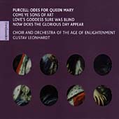 Purcell: Odes for Queen Mary / Leonhardt, Gooding, Bowman et al