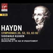 Haydn: Symphony no 26, 52, 53, 82-92 / Kuijken, et al