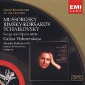 Mussorgsky, Rimsky-Korsakov, Tchaikovsky / Vishnevskaya, etc