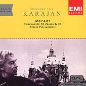 Karajan Edition - Mozart: Symphonien 38 & 39 / Berliner