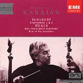 Karajan Edition - Schubert: Symphonien 1 & 2;  Weber
