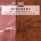 Schubert: The 21 Piano Sonatas Vol 5 - Nos 15 & 16 / Martino Tirimo