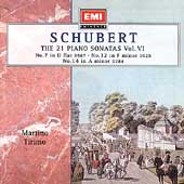 Schubert: The 21 Piano Sonatas, vol 6 / Martino Tirimo