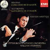 Brahms, Beethoven: Violin Concertos / Milstein, Steinberg
