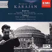 Karajan Edition - Bartok, Kodaly / Philharmonia Orchestra