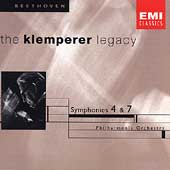 Klemperer Legacy - Beethoven: Symphonies no 4 & 7