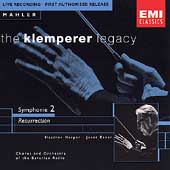 Klemperer Legacy - Mahler: Symphony no 2 / Bavarian RSO