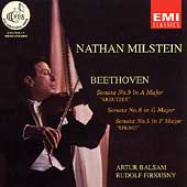 Beethoven: Violin Sonatas / Milstein, Balsam, Firkusny