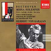 Beethoven: Missa Solemnis / Karajan, Price, Ludwig