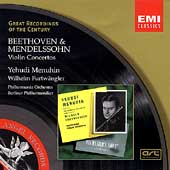 Beethoven, Mendelssohn: Violin Concertos / Menuhin, et al